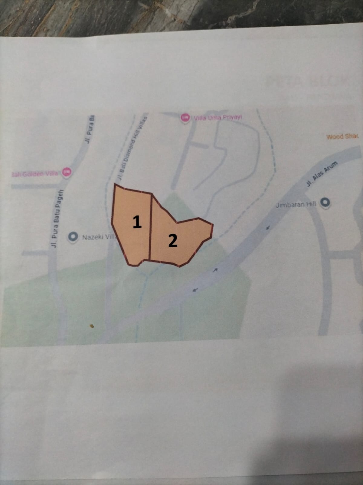 Jual DIJUAL TANAH PREMIUM Lokasi :  Jln. Pura Batu Pageh Pandawa Nusa Dua - Real Estate di Bali & Indonesia